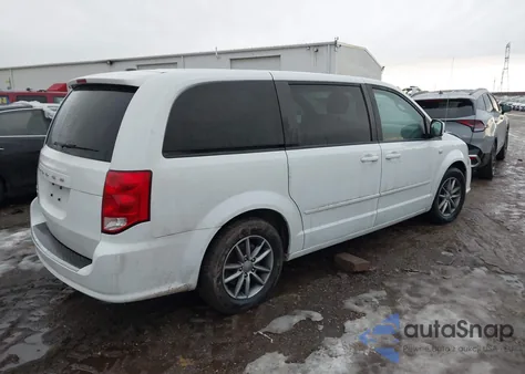 2014 Dodge Grand Caravan Se 30Th Anniversary z USA, uszkodzony, nr VIN 2C4RDGBG9ER371623
